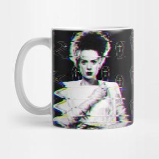 Glitched Bride of Frankenstein Mug